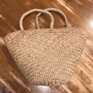 Jute beach bag